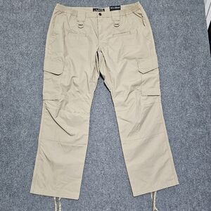 LAPG Operator Tactical Cargo Pants Women Size 18 SHORT Ripstop Charcoal Tan NWT
